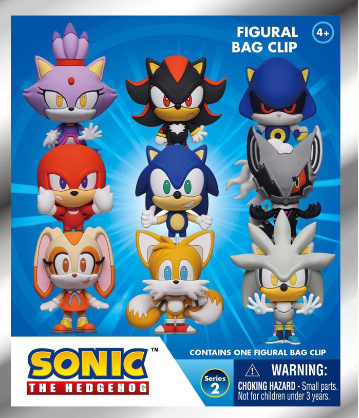 Sonic the Hedgehog Figural Book Bag Clip Series 2 Chesterton Toys