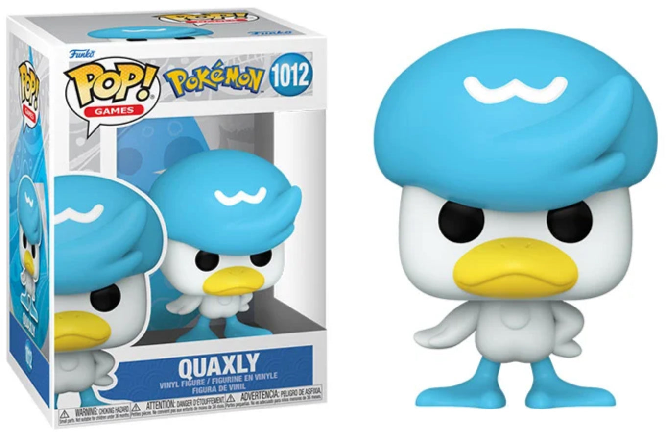 Funko Pop! Games #1012 Pokémon Quaxly – Chesterton Toys